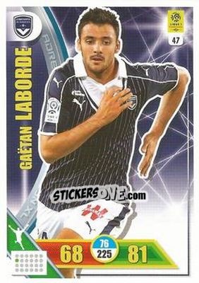 Sticker Gaëtan Laborde - FOOT 2017-2018. Adrenalyn XL n. 47 - Panini