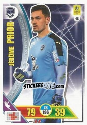 Cromo Jérôme Prior - FOOT 2017-2018. Adrenalyn XL n. 48 - Panini