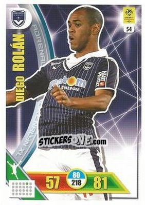 Sticker Diego Rolán - FOOT 2017-2018. Adrenalyn XL n. 54 - Panini