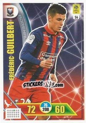 Sticker Frédéric Guilbert - FOOT 2017-2018. Adrenalyn XL - Panini