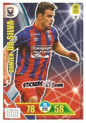 Sticker Damien Da Silva - FOOT 2017-2018. Adrenalyn XL n. 57 - Panini