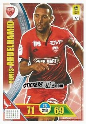 Sticker Yunis Abdelhamid - FOOT 2017-2018. Adrenalyn XL - Panini