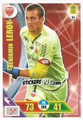 Sticker Benjamin Leroy - FOOT 2017-2018. Adrenalyn XL n. 84 - Panini