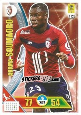 Sticker Adama Soumaoro - FOOT 2017-2018. Adrenalyn XL n. 112 - Panini