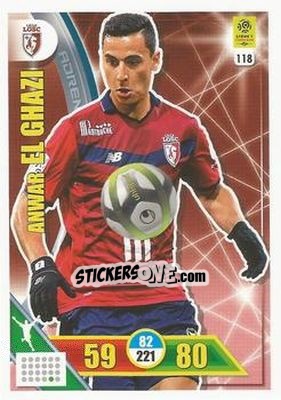 Sticker Anwar El Ghazi - FOOT 2017-2018. Adrenalyn XL n. 118 - Panini