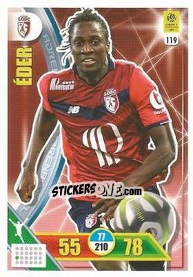 Sticker éder - FOOT 2017-2018. Adrenalyn XL n. 119 - Panini