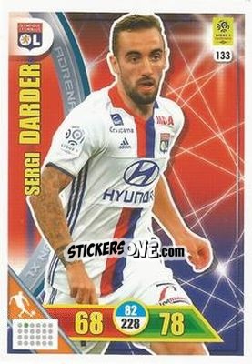 Sticker Sergi Darder - FOOT 2017-2018. Adrenalyn XL n. 133 - Panini