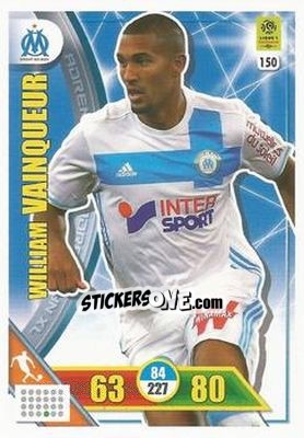 Cromo William Vainqueur - FOOT 2017-2018. Adrenalyn XL n. 150 - Panini