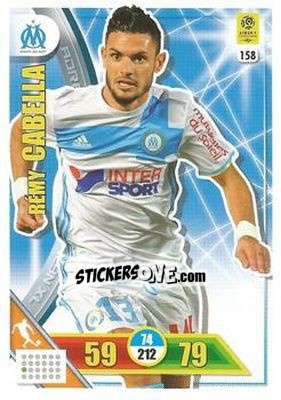 Sticker Rémy Cabella - FOOT 2017-2018. Adrenalyn XL n. 158 - Panini
