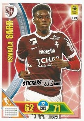 Sticker Ismaïla Sarr - FOOT 2017-2018. Adrenalyn XL n. 179 - Panini