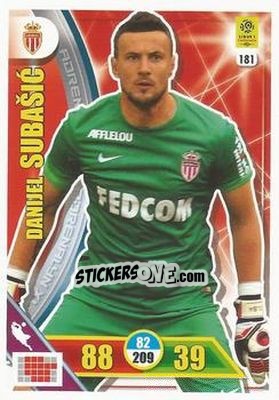 Sticker Danijel Subašic - FOOT 2017-2018. Adrenalyn XL n. 181 - Panini