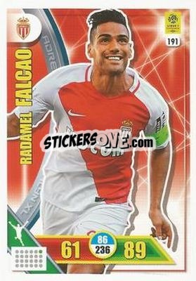 Figurina Radamel Falcao - FOOT 2017-2018. Adrenalyn XL - Panini