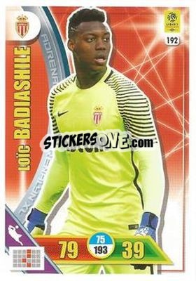 Sticker Loïc Badiashile - FOOT 2017-2018. Adrenalyn XL - Panini