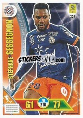 Sticker Stéphane Sessègnon - FOOT 2017-2018. Adrenalyn XL n. 205 - Panini