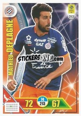 Sticker Mathieu Deplagne - FOOT 2017-2018. Adrenalyn XL n. 212 - Panini