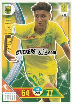 Sticker Amine Harit - FOOT 2017-2018. Adrenalyn XL n. 225 - Panini