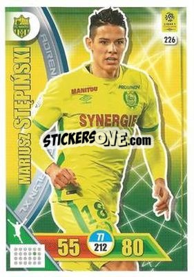 Sticker Mariusz Stępiński - FOOT 2017-2018. Adrenalyn XL n. 226 - Panini
