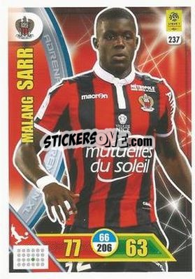 Sticker Malang Sarr - FOOT 2017-2018. Adrenalyn XL - Panini