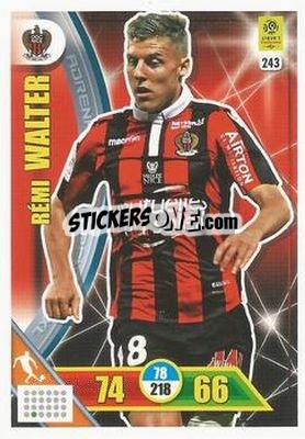 Cromo Rémi Walter - FOOT 2017-2018. Adrenalyn XL - Panini