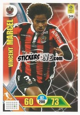 Sticker Vincent Marcel - FOOT 2017-2018. Adrenalyn XL n. 249 - Panini