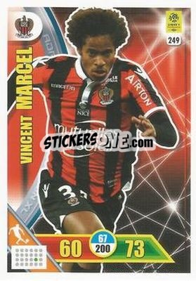 Figurina Vincent Marcel - FOOT 2017-2018. Adrenalyn XL - Panini