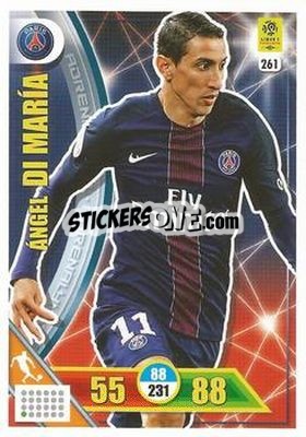 Sticker Ángel Di María - FOOT 2017-2018. Adrenalyn XL n. 261 - Panini