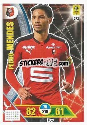 Sticker Pedro Mendes - FOOT 2017-2018. Adrenalyn XL n. 273 - Panini