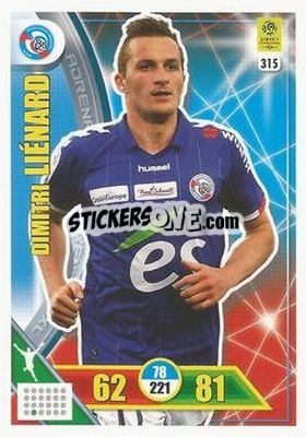 Sticker Dimitri Liénard - FOOT 2017-2018. Adrenalyn XL n. 315 - Panini