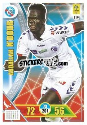 Sticker Abdallah N'Dour - FOOT 2017-2018. Adrenalyn XL n. 319 - Panini