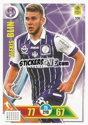 Sticker Alexis Blin - FOOT 2017-2018. Adrenalyn XL n. 330 - Panini