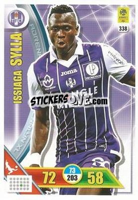 Sticker Issiaga Sylla - FOOT 2017-2018. Adrenalyn XL n. 338 - Panini