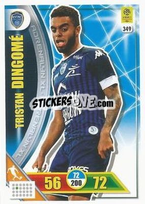 Sticker Tristan Dingomé - FOOT 2017-2018. Adrenalyn XL n. 349 - Panini