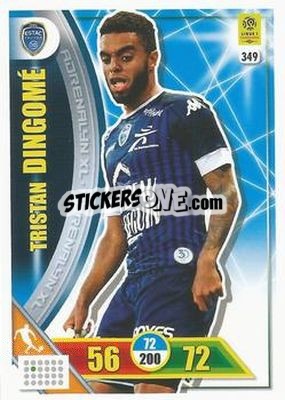 Sticker Tristan Dingomé - FOOT 2017-2018. Adrenalyn XL - Panini