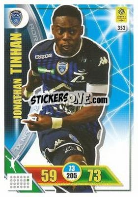 Cromo Jonathan Tinhan - FOOT 2017-2018. Adrenalyn XL n. 352 - Panini