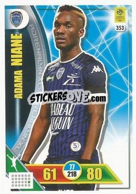 Sticker Adama Niane - FOOT 2017-2018. Adrenalyn XL - Panini