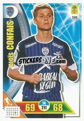 Sticker Aloïs Confais - FOOT 2017-2018. Adrenalyn XL n. 358 - Panini