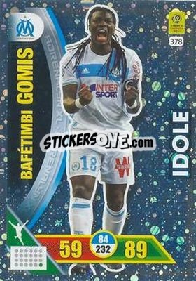 Sticker Bafétimbi Gomis - FOOT 2017-2018. Adrenalyn XL n. 378 - Panini