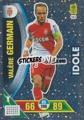 Sticker Valère Germain - FOOT 2017-2018. Adrenalyn XL - Panini