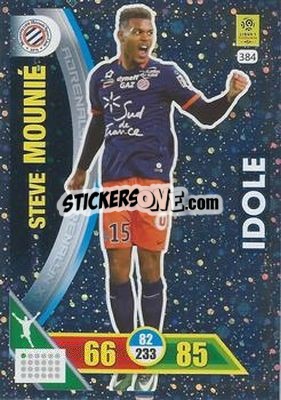 Figurina Steve Mounié - FOOT 2017-2018. Adrenalyn XL n. 384 - Panini