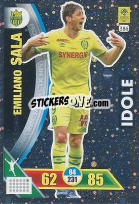 Sticker Emiliano Sala - FOOT 2017-2018. Adrenalyn XL n. 386 - Panini