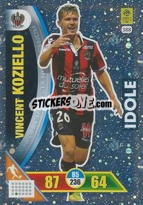 Sticker Vincent Koziello - FOOT 2017-2018. Adrenalyn XL - Panini