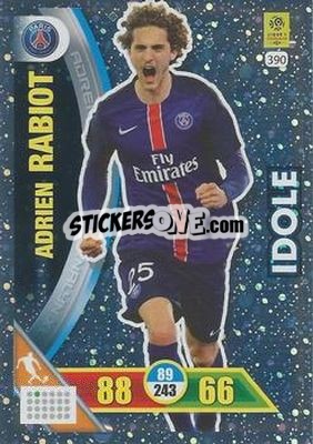 Sticker Adrien Rabiot - FOOT 2017-2018. Adrenalyn XL n. 390 - Panini