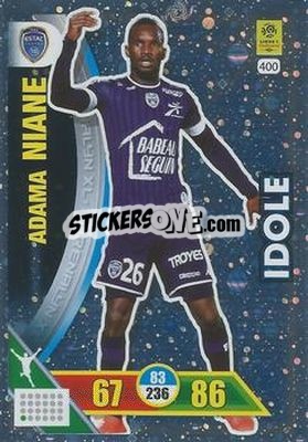 Cromo Adama Niane - FOOT 2017-2018. Adrenalyn XL n. 400 - Panini