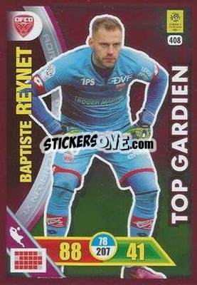 Sticker Baptiste Reynet - FOOT 2017-2018. Adrenalyn XL n. 408 - Panini