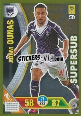 Sticker Adam Ounas - FOOT 2017-2018. Adrenalyn XL n. 416 - Panini