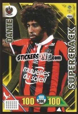 Cromo Dante - FOOT 2017-2018. Adrenalyn XL n. 466 - Panini