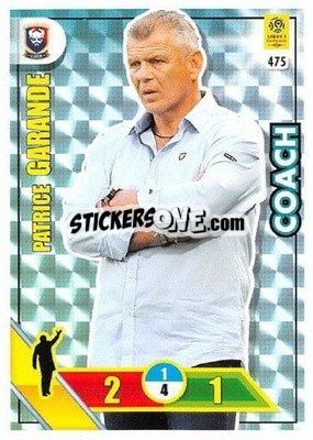 Cromo Patrice Garande - FOOT 2017-2018. Adrenalyn XL n. 475 - Panini