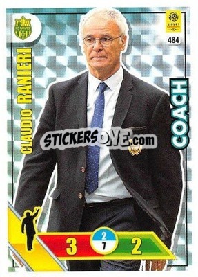 Cromo Claudio Ranieri