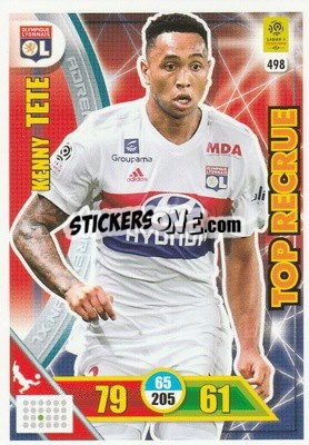 Sticker Kenny Tete - FOOT 2017-2018. Adrenalyn XL n. 498 - Panini