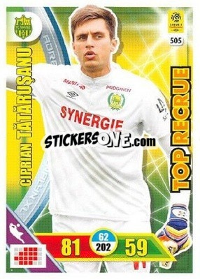 Sticker Ciprian Tătăruşanu - FOOT 2017-2018. Adrenalyn XL n. 505 - Panini